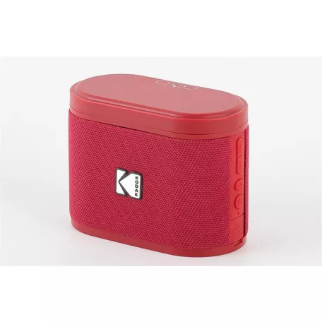 KODAK Hangszóró, hordozható, 5W, bővíthető, KODAK "Soundbrix", piros