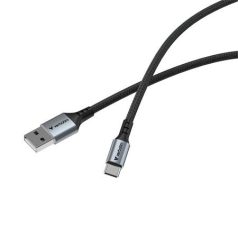 VERBATIM USB kábel, USB-A - USB-C, 1,2m, VERBATIM, fekete