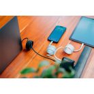 VERBATIM USB kábel, USB-C - USB-C, 1,2 m, 100W, mágneses, VERBATIM, kék