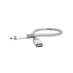   VERBATIM USB kábel, USB-C 3.1 - USB-C, 30 cm, VERBATIM, ezüst