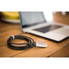 VERBATIM Adapter, USB-C/HDMI, 4K, kábellel, VERBATIM, alumínium-fekete