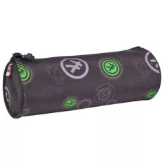   LEGO Tolltartó, henger alakú, cipzáras, LEGO "Ninjago Master of Energy", fekete-mintás