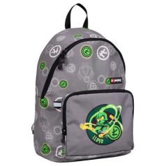   LEGO Hátizsák, LEGO "Ninjago Elemental Master of Energy", szürke-mintás