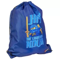 LEGO Tornazsák, LEGO "Ninjago Jay", kék-mintás