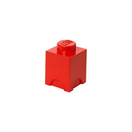 LEGO Tárolódoboz, szögletes, LEGO, piros