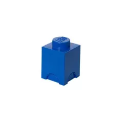 LEGO Tárolódoboz, szögletes, LEGO, kék