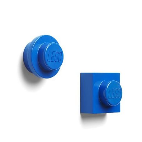 LEGO Mágnes, 2 különböző forma, LEGO, kék