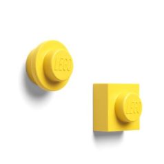 LEGO Mágnes, 2 különböző forma, LEGO, sárga