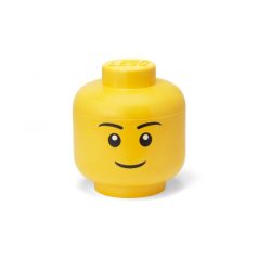 LEGO Tárolódoboz, fej, nagy, LEGO, Boy