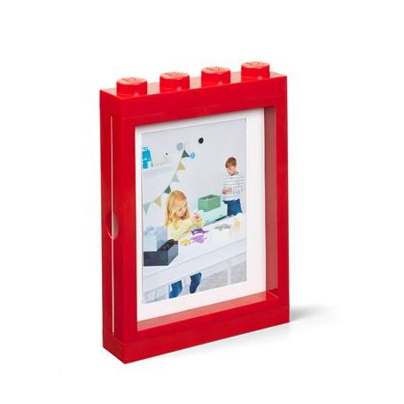 LEGO Képkeret, 10x15 cm, LEGO, piros