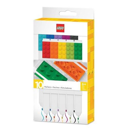 LEGO Filctoll készlet, LEGO, 10 különböző szín