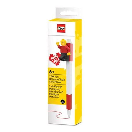 LEGO Zseléstoll, 0,7 mm, kupakos, mini figurával, LEGO, piros