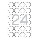 APLI Etikett, 40 mm kör, biztonsági, APLI, 240 etikett/csomag