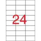 APLI Etikett, univerzális, 70x37 mm, APLI, 480 etikett/csomag