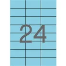 APLI Etikett, 70x37 mm, színes, APLI, pasztell kék, 480 etikett/csomag