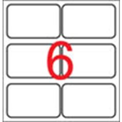   APLI Etikett, 34x53 mm, fagyasztható, kerekített sarkú, A5 hordozón, APLI, 60 etikett/csomag