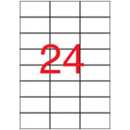 APLI Etikett, 70x37 mm, poliészter, időjárásálló, matt, APLI, áttetsző, 480 etikett/csomag