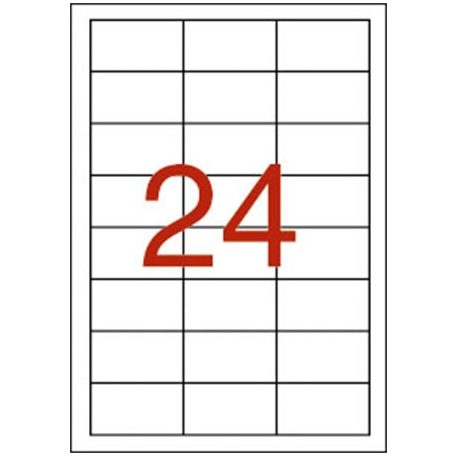 APLI Etikett, 64,6x33,8 mm, poliészter, időjárásálló, fehér, APLI, 480 etikett/csomag