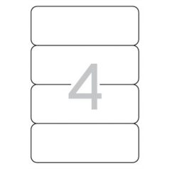   APLI Iratrendező etikett, univerzális, 190x61 mm, APLI, 100 etikett/csomag