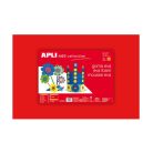 APLI Moosgumi, 400x600 mm, APLI Kids "Eva Sheets", piros
