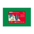 APLI Moosgumi, 400x600 mm, APLI Kids "Eva Sheets", zöld