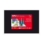 APLI Moosgumi, 400x600 mm, APLI Kids "Eva Sheets", fekete