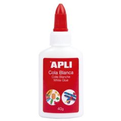 APLI Hobbiragasztó, 40 g, APLI "White Glue"