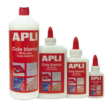 APLI Hobbiragasztó, 1000 g, APLI "White Glue"