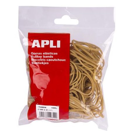 APLI Postázógumi, 60X2 mm, APLI, 100g