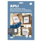 APLI Etikett, univerzális, 210x297 mm, APLI, 10 etikett/csomag