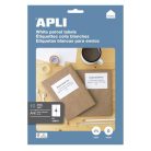 APLI Etikett, univerzális, 105x148 mm, APLI, 40 etikett/csomag