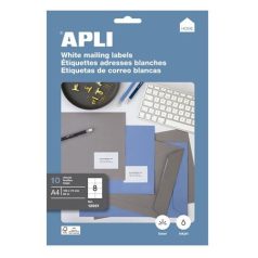   APLI Etikett, univerzális, 105x74 mm, APLI, 80 etikett/csomag