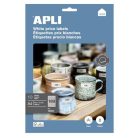 APLI Etikett, univerzális, kerekített sarkú, 25,4x10 mm, APLI, 1890 etikett/csomag