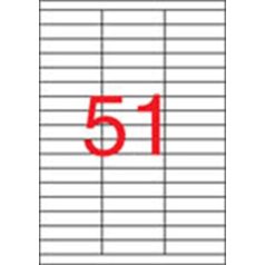   APLI Etikett, univerzális, 70x16,9 mm, APLI, 5100 etikett/csomag