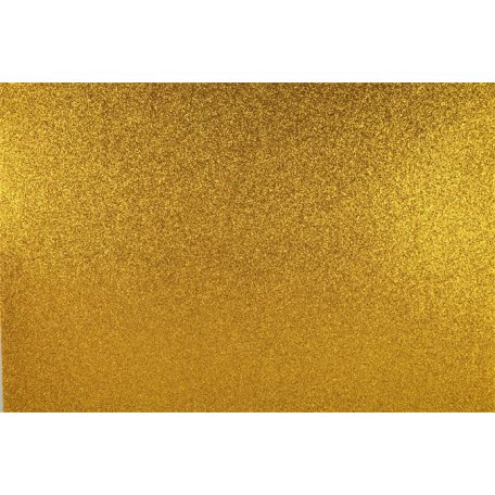 APLI Moosgumi, 400x600 mm, glitteres, APLI Kids "Eva Sheets", arany