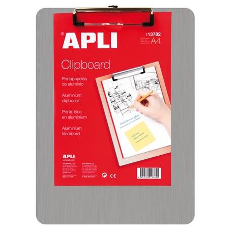 APLI Felírótábla, alumínium, A4, APLI
