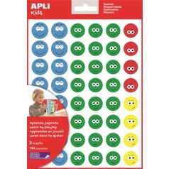   APLI Matrica, emoji, APLI Kids "Stickers", boldog arcok
