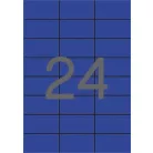 APLI Etikett, 70x37 mm, színes, APLI, kék, 480 etikett/csomag