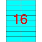 APLI Etikett, 105x37 mm, színes, APLI, kék, 320 etikett/csomag