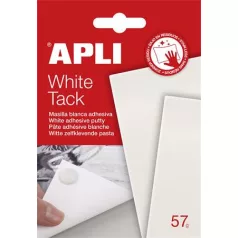 APLI Gyurmaragasztó, 57 g, APLI "Tack", fehér