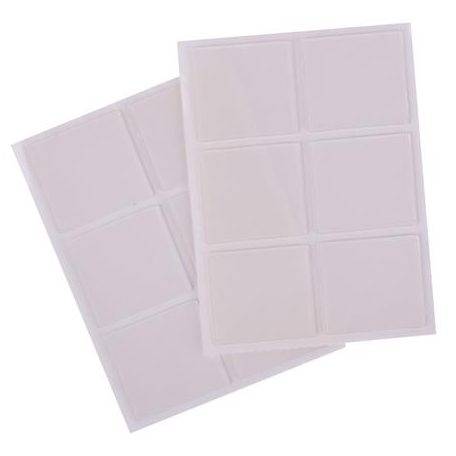 APLI Ragasztó négyzetek, extra erős, 12 db/csomag, kétoldalas, APLI