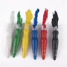 APLI Tempera készlet, ecsetvégű tubusban, APLI Kids "Paint&Fun", 6 különböző szín
