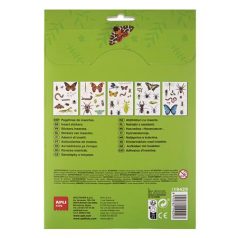  APLI Matrica, újra felhasználható, 50 db, APLI Kids "Stickers", rovarok