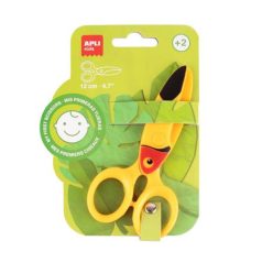 APLI Olló, óvodai, 12 cm, APLI Kids, tukán