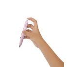 APLI Mini zseléstoll, 0,5 mm, nyomógombos, APLI "Pocket Gel", vegyes pasztell színek