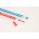 APLI Színes töltőceruza készlet, APLI "Color Click", 12 különböző szín