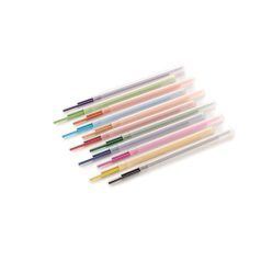   APLI Utántöltő színes töltőceruza készlethez, APLI "Color Click", 24 db, 12 szín