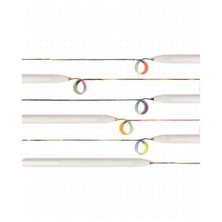 APLI Színes töltőceruza készlet, többszínű írásvonal, APLI "Color Click Mix"