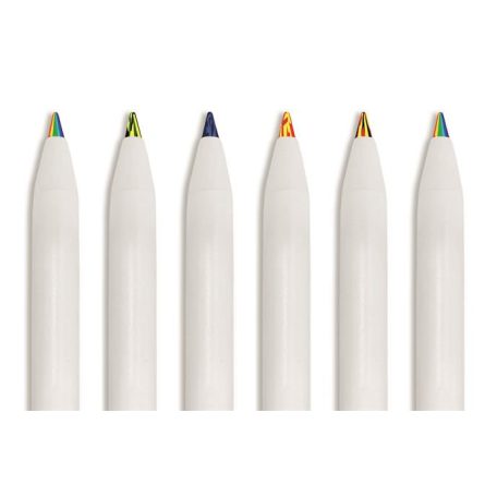APLI Színes töltőceruza készlet, többszínű írásvonal, APLI "Color Click Mix"