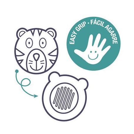 APLI Zsírkréta, állat formájú, APLI Kids "Paint & fun", 6 különböző szín